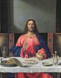 The Supper at Emmaus (detail)